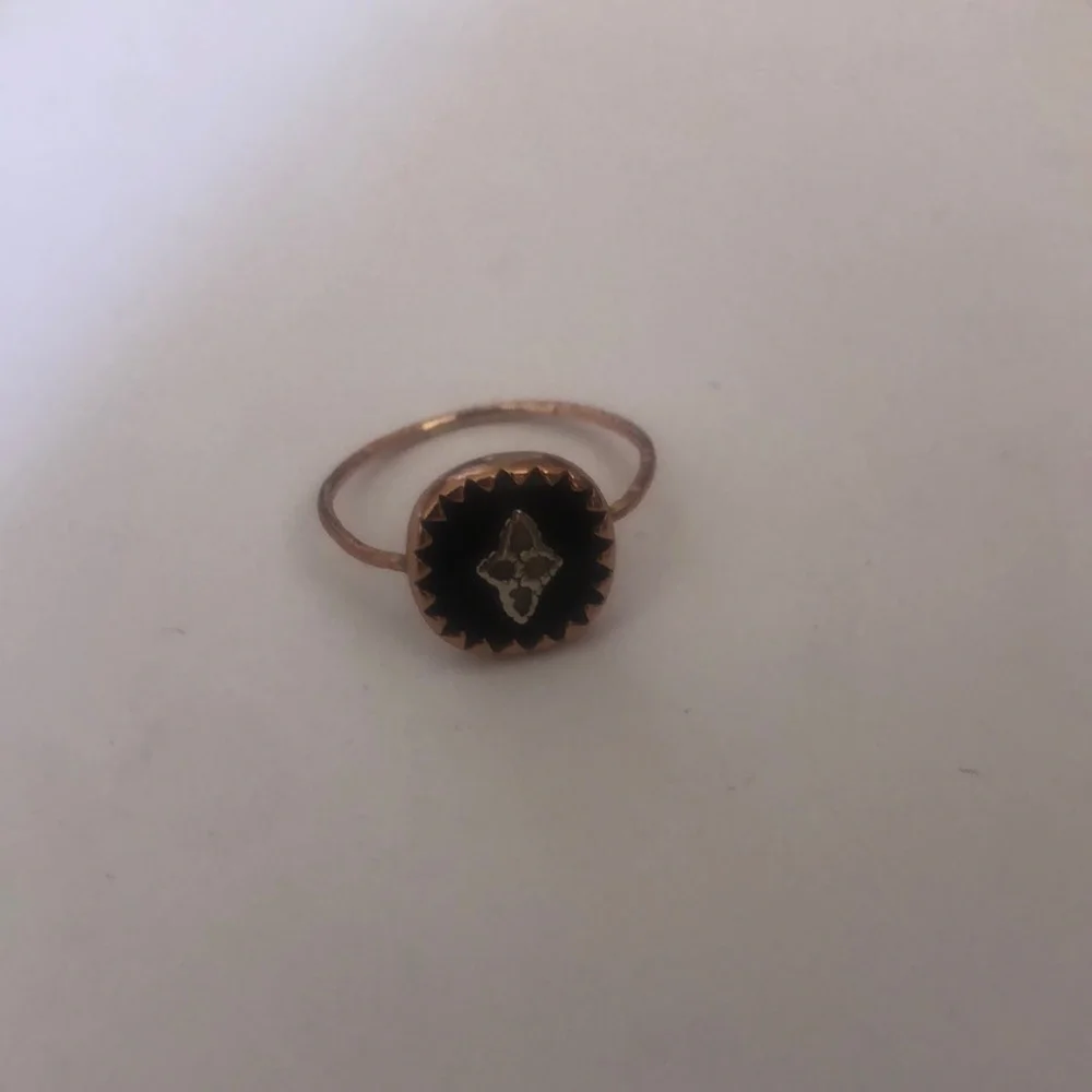Pascale Monvoisin Pierrot rose gold 9K ring size 53 US 6.5 - Picture 6 of 8